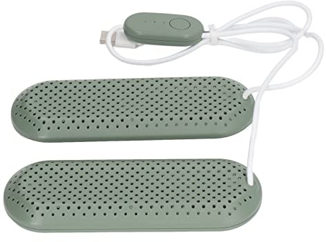USB-Schuhtrockner den Haushalt, tragbarer Schuhtrockner, Studentenwohnheim, Erwachsene, desodorierender Schuhtrockner mit Timer (OD Green)