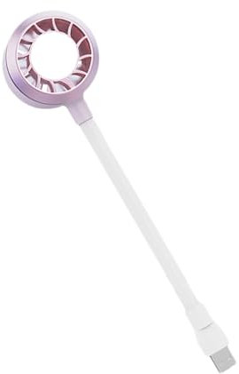 Ventilateur USB flexible avec bras flexible | ventilateur USB avec lumière, refroidisseur personnel pour ordinateur portable, PC, ventilateur de camping pour , filles, femmes, ventilateur