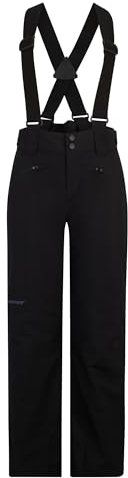 Ziener Kinder AXI Ski-Hose/Schnee-Hose | wasserdicht, Träger, PFC frei, Black, 164