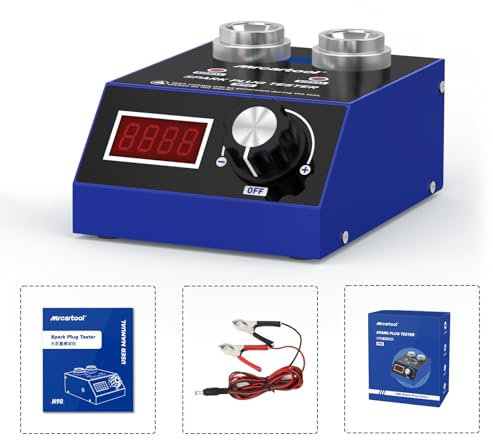 Comprobador de bujías de encendido para vehículos de gasolina de 12V, comprobador de bobinas de encendido de motores de automoción de 500 a 9000rpm
