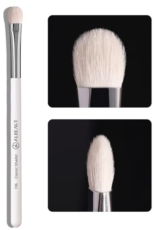 Albeaut Eye Shadow Brush For Shading, Dense & Soft Eyeshadow Applicators for Smokey Eyes Makeup, Powder Eye Shadow Blender (196 Classic Shader)