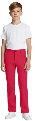 Generisch Pantalon de jogging pour garçon - En coton - Taille élastique - Pantalon de sport - Loisirs - Avec poches - Coupe robuste - B90
