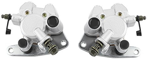 KIMISS 2Pcs Front Brake Caliper Set for KODIAK 400 1999-2006/KODIAK 450 2003-2006//dt front brake system