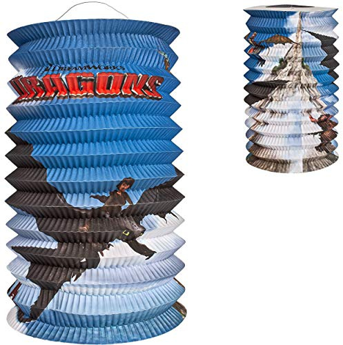 alles-meine.de GmbH Laterne/Lampion - Dragons - Drachenzähmen leicht gemacht - für Kinder - Umzug - Papierlaterne - Laternen/Papier Lampe Lampions - Figur - für Laternenumzug..