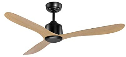SWING FANS Diamond 42, Black Body - Teak Blade