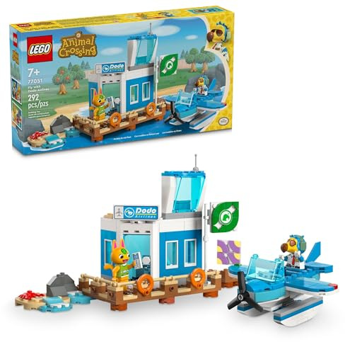 Lego Animal Crossing - 77051 Flieg mit Dodo Airlines (292 Teile)