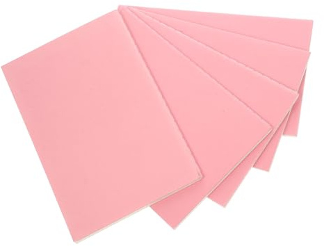 NAMOARLY 5 Stück-Pack Taschennotizbücher aus Papier Notizbuch im Taschenformat Tragbar und Langlebig für Notizen zu Hause der Schule