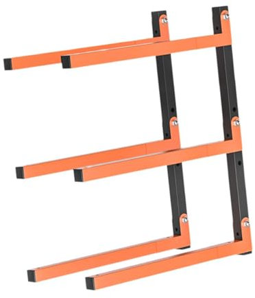 JISADER 2Pcs Montiert Brennholz Racks Log Lagerung Racks Multilayers Log Racks für Hause