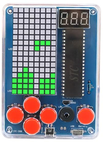 DIY Spielekonsole Löt Bausatz Neue Modelle 7 in 1 Spielekonsole Löt Bausatz | Löt Bausatz Elektronik Baukasten Lötübungsset für Studenten Lernen und den Täglichen Gebrauch Wissenschaft Bildung Spaß