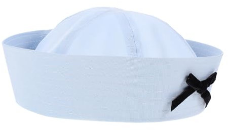 GALPADA Süße Wasserfarbene Matrosenmütze Mit Schleife Für Damen Perfektes Kostümzubehör Für Cosplay Und Mottopartys Einteilig Langlebig Und Hautfreundlich