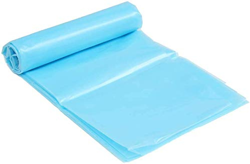 Blaue HDPE 20S 0,15 mm verstärkte Teichfolie für Gartenteichpools UV- und reißfest, umweltfreundlich, 4 m x 3,5 m
