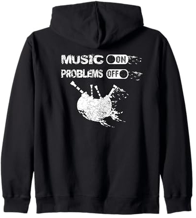 Cornemuse - Chemise - Musique - Cornemuse - Écosse Sweat à Capuche