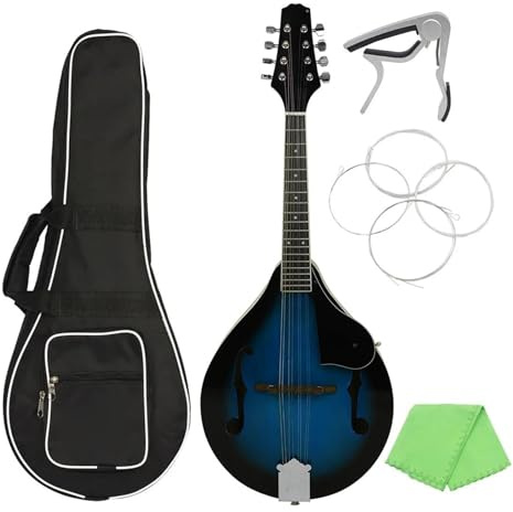mandolina instrumento musical Juego de mandolina de 8 cuerdas Un estilo para principiantes Instrumentos de práctica