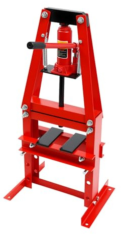 Presse hydraulique d'atelier, presse hydraulique d'atelier 6 tonnes, presse de montage en acier au carbone, performance stable et longue durée de vie, pour garage automobile et atelier de cave