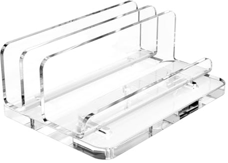 Acrylic Desktop Notebook Dock Vertical Laptop Vertical Laptop Stand Holder