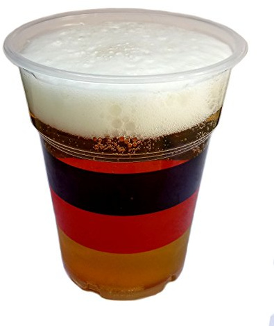 CW-Pack Bierbecher Plastikbecher, Partybecher, transparent 0,3l 1200Stück