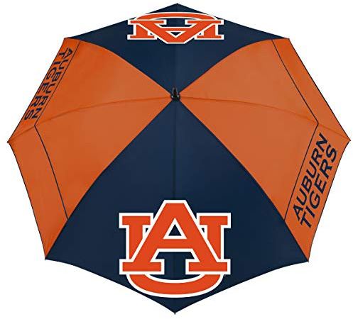 Team Effort NCAA Auburn Tigers 62 Windsheer Lite Golf Umbrella62 Windsheer Lite Golf Umbrella, Multi, NA