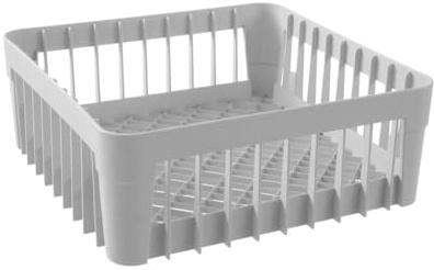 HENDI Dishwasher basket for glasses, 400x400x(H)150 mm