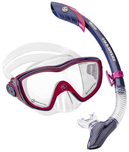 AQUA LUNG Damen Schnorchselset Diva Deluxe (Schnorchel & Tauchmaske)