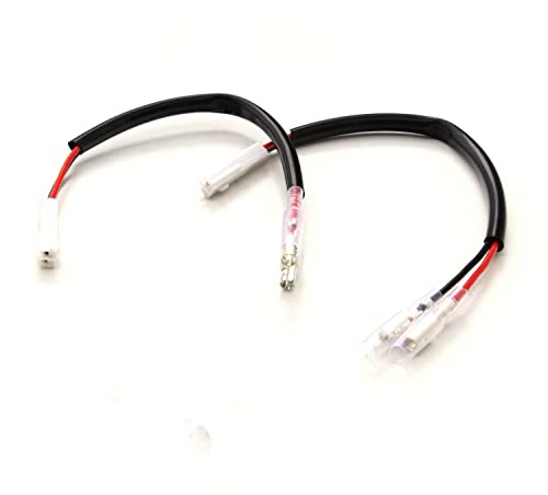 Area1 LED Blinker Adapterkabel Stecker kompatibel mit ab Bj.04 CBR 600, 650, 900, CB 500, 650 (2 Stück)