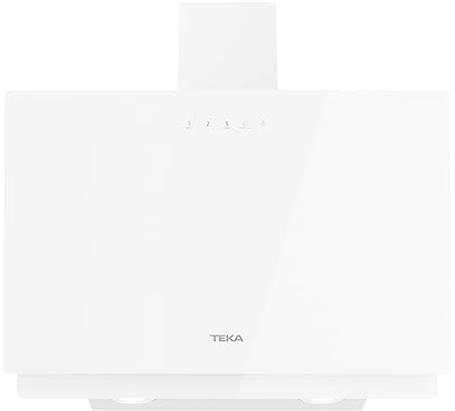 TEKA Campana Extractora de Pared 60 cm, Motor Blindado Doble, 3 Velocidades + Intensiva, Extracción Perimetral, Panel Táctil, Iluminación LED, DVN 67050 TTC WH