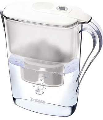 BWT Filtro acqua da tavolo Siljan, 3,3 l, con 1 cartuccia filtrante in magnesio Mineralized Water