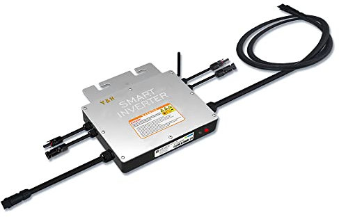 PMSUN 600W Mikro Wechselrichter für Balkonkraftwerk IP65-Wasserdichter Netzeinspeisung Wechselrichter mit WIFI