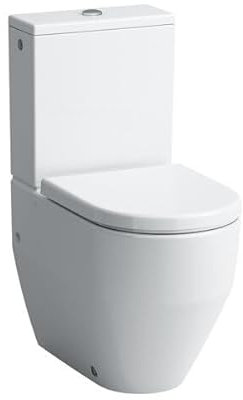 LAUFEN Pro Stand-WC, Tiefspüler, für Aufsatz-Spülkasten, spülrandlos, Abgang senkrecht/waagrecht, 650x360x430mm, H8259624000001, Farbe: Weiß