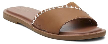TOMS Damen Sandale - Elegantes Design, Leder & Wildleder, Nachhaltig
