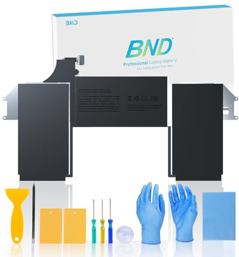 BND A1932 A1965 A2179 Laptop Battery Replacement for MacBook Air 13 inch Retina A1932(Late 2018 2019) A2179 (Early 2020) EMC 3184 3302 11.4V