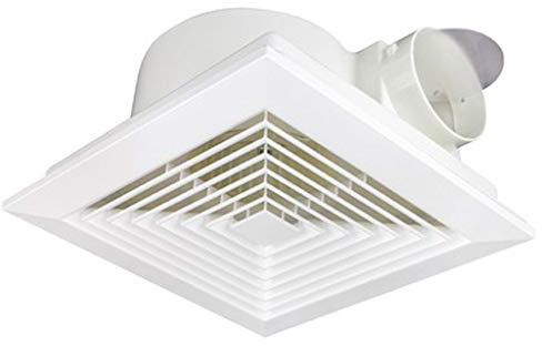 LEIXIUSM Suspended Ceiling Exhaust Fan 8 inch Living Room Bathroom Ventilator Louver Window Air Ventilation Exhaust Fans