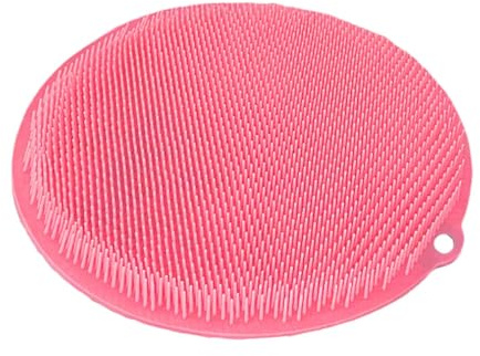 Limpiador de pies – Masajeador limpiador de pies | Depurador de pies de ducha | Cojín de masaje de baño con ventosas | Accesorios de ducha para cepillo de pies | Alfombrilla masajeadora limpiadora de