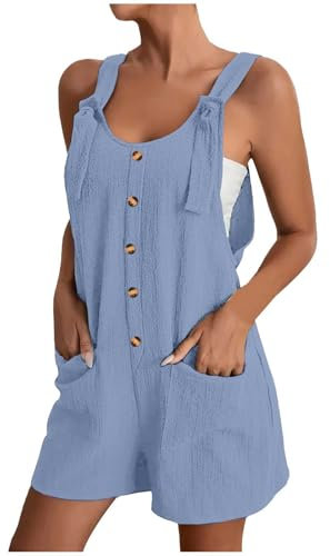 Generisch jumpsuit latzhose damen schwarz hosenanzug schwarz glitzer overall einteiler jumpsuit arbeitslatzhose kurzgröße overall 7/8 länge (BU1, XXXXXL)
