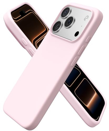 ORNARTO Compatible with iPhone 17 Pro Case 6.3,Liquid Silicone Slim Cover