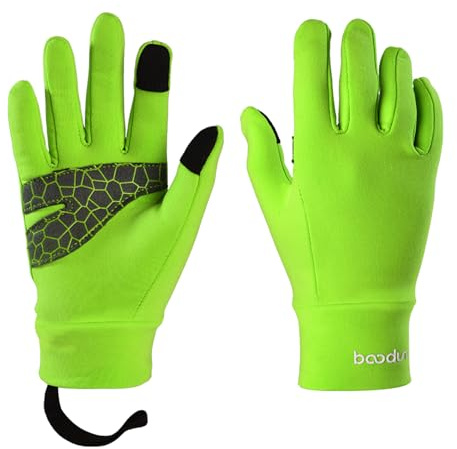 Cykelhandskar för barn - Andas Anti-Slip Full Finger Outdoor Bike Riding Handskar Pekskärmshandskar, Handledsrem för 4-12 år för cykling, klättring, ridning, cykling (M)