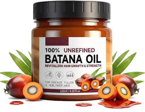 Huile De Batana Brute Pour La Croissance De La Des Cheveux,Huile De Batana Pour Cheveux,Capillaire Naturelle Contre La,Soin Nourrissant Et Revitalisant Pour Cheveuxs Secs Et Abîmés,Unisexe,120 Ml