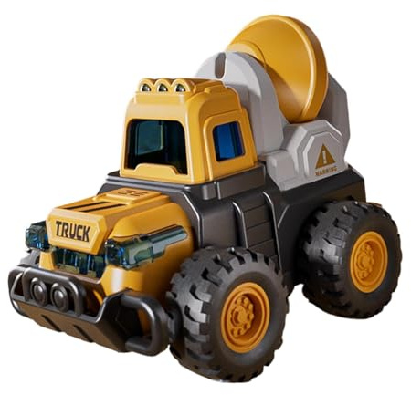 Uonguon Construction Vehicles,Sandbox Cars Excavator with Movable Joints - Construction Vehicles for Kids | for Birthday Girls Boys Preschools Playrooms Daycare Sandbox Play Outdoor Party
