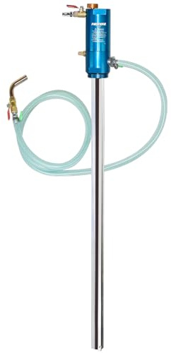 FIRSTINFO Pneumatische Ölfasspumpe 200L, 1:1 Ölpumpe für Hochviskose Öle, Ölspender für Offene Behälter, Geeignet für Motoröl und Getriebeöl, A1182EU