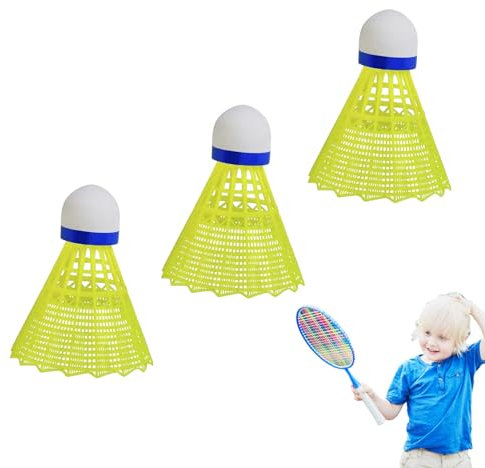 Beleuchtetes Badminton,Langlebiges Federball mit Beleuchtung - Glow Badminton für Hinterhof Badmintonspiel im Freien Nacht, Badminton Zubehör, Geschenke für Teenager Jungen Bseid