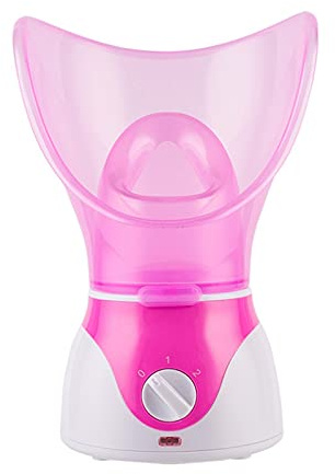 PAKJEL Kit de Sauna Accueil Visage Steamer Visage Sauna Sauna Machine Machine Visage Dispositif de nettoyant Profond Chauffe-Sauna pour Bain de Vapeur (Color : Pink)