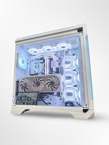 VIXIA High End Custom Watercooled Gaming PC - Intel Core i9 14900K - Gigabyte Aero GeForce RTX 4090 - Corsair DDR5 64GB - Samsung 990 Pro PCIe4.0 NVME 2TB - White - VXS-100W