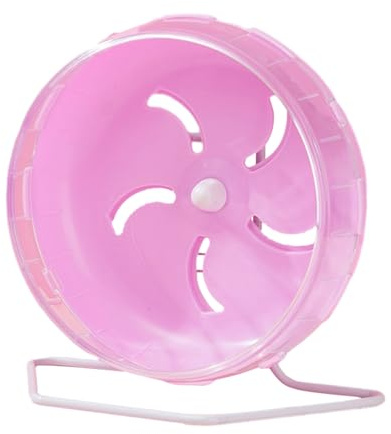 Hamster Running Spinner 5.5 Inch | Quiet Gerbil Running Wheel With Adjustable Stand, Silent Hamster Exercise Wheel With Stand, Small Animal Toys For Hamsters, Gerbils, Mice, Hedgehog