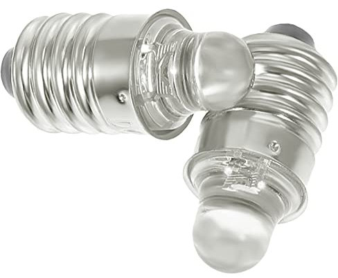 HOMSFOU 2piezas Bombillas Led Rosca Linternas De Mano Unidades Diseño Compacto y Duradero Para Uso Portátil