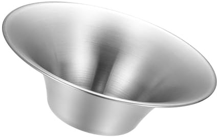 Tazón de postre de acero inoxidable, taza de postre, olla de fideos, bandeja de frutas, tazón de sopa de metal, cocina