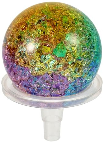 MINAOLULUS 1juego Esfera Efecto Hielo para Decoración De Acuarios y Jardines Zen Accesorio Multifuncional para Decoración De Mesas y Fuentes para Paisajes De Té y Uso Creativo