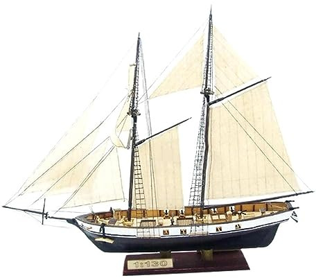 Sharplace Holzbausatz für 3D Segelschiff, Schiffsbaukunst