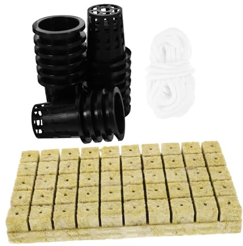 Kisangel Kit Coltivazione Supporto per Piante Idroponiche e Fioriera per Semina per e