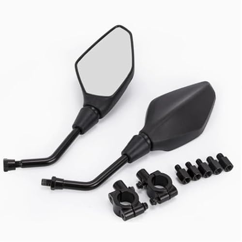 DLLRYLODY 2 Piezas Espejos Retrovisores Moto para Aprilia SR GT 125 SR GT 125 SRGT200 SR GT200, Ajustables Espejos Laterales Manillar Gran Angular Recambio Accesorios Moto Espejos