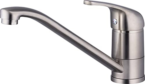 Mitigeur d'Evier NF Inox Brossé TILT by Eurosanit