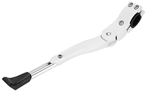 Keenso Fahrradständer, Universal Aluminiumlegierung Fahrradständer Radfahren Fahrradständer für Mountainbike Rennrad 16 Zoll 20 Zoll 24 Zoll 26 Zoll(Weiß)